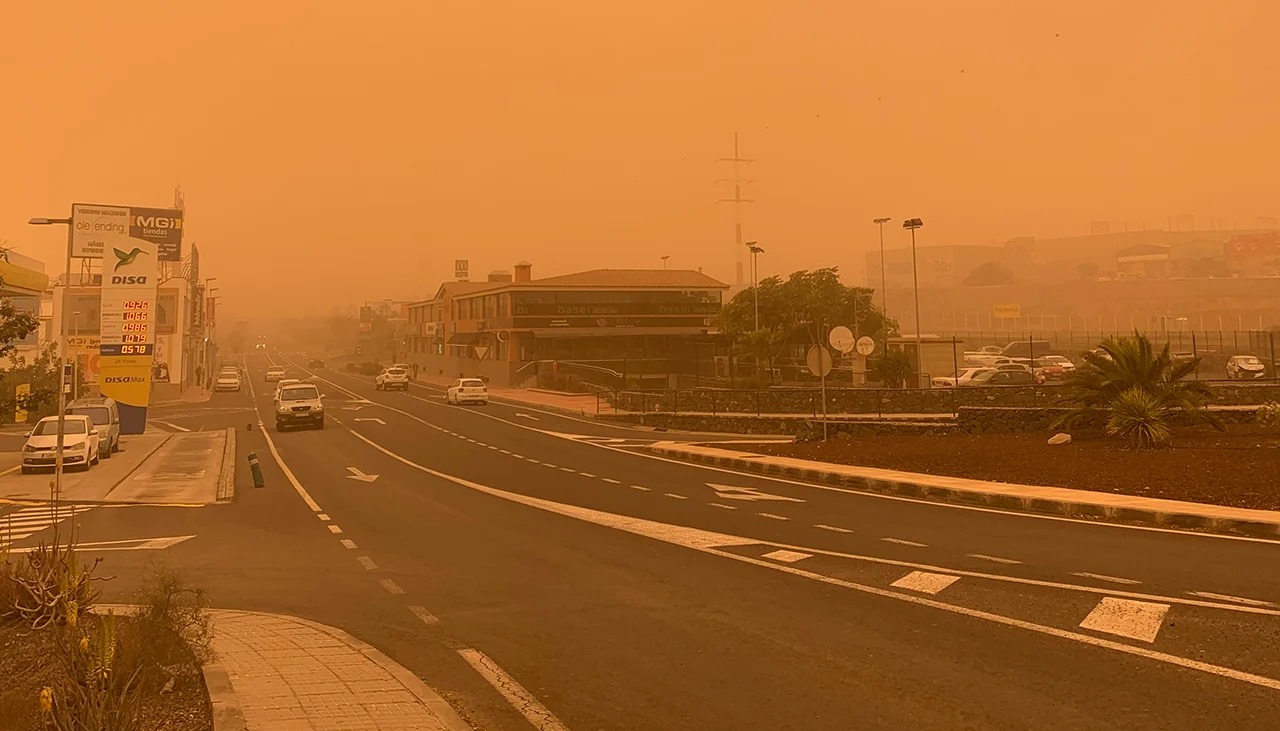 Calima, bad air quality, Tenerife record heatwave